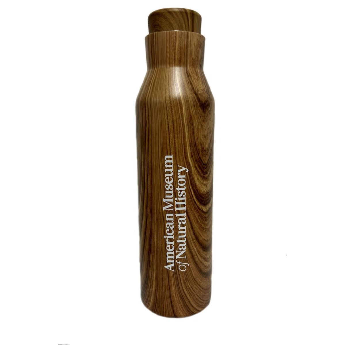 AMNH Faux Wood Insulated Bottle | AMNH Shop