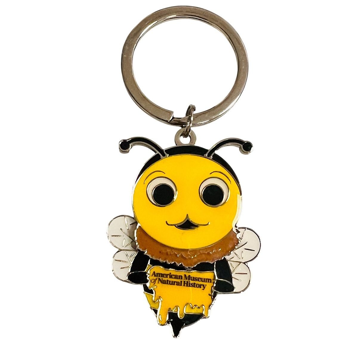 AMNH Swivel Honeybee Keychain | AMNH Shop
