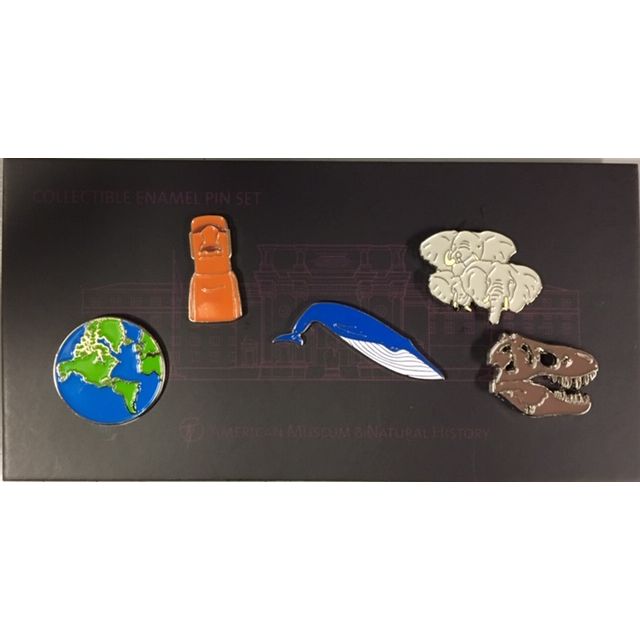 Museum Icons Souvenir Pin Set | AMNH Shop
