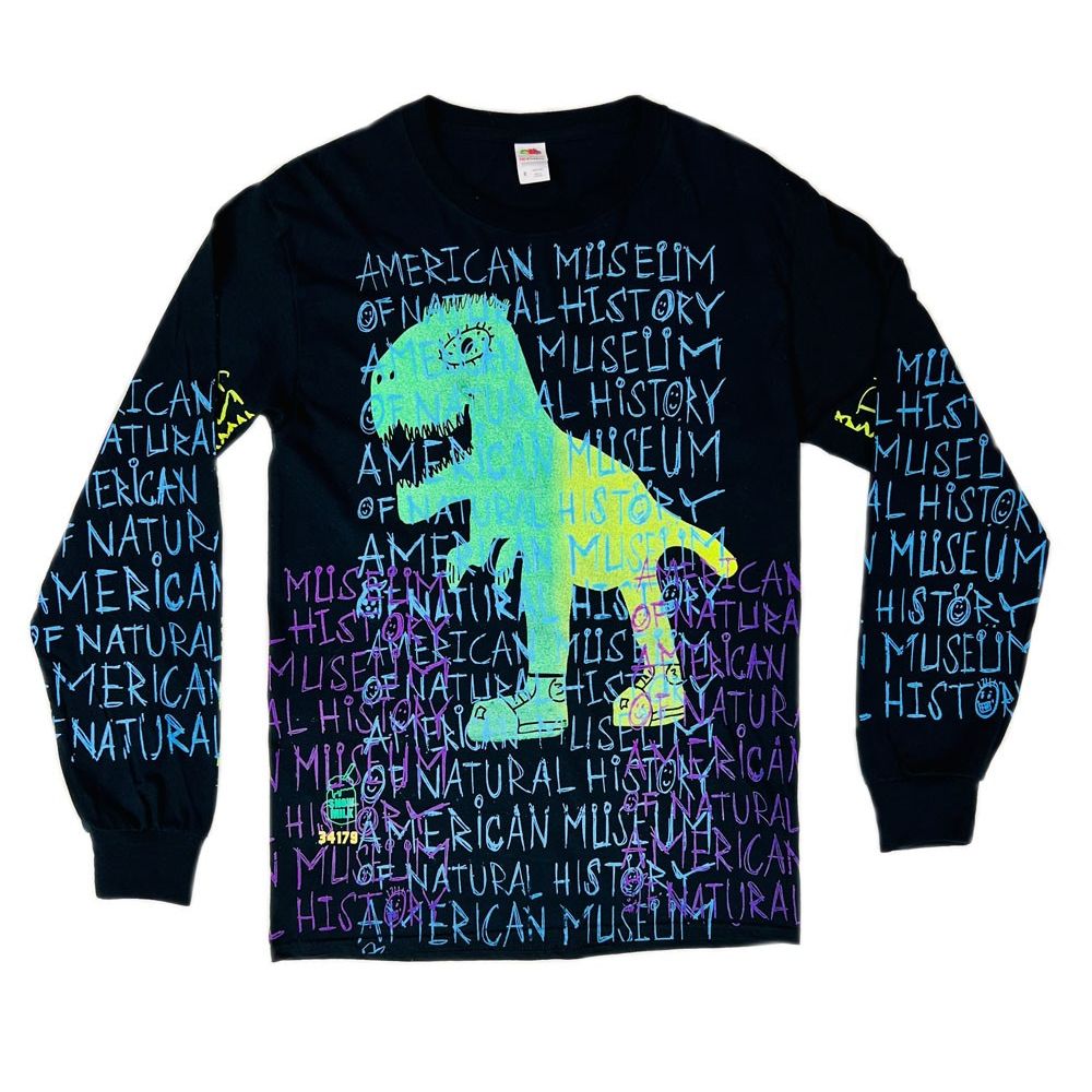Adult Snow Milk Exclusive AMNH LS T-Shirt | AMNH Shop