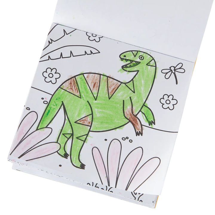 Dinoland Carry Along Coloring Book Set
