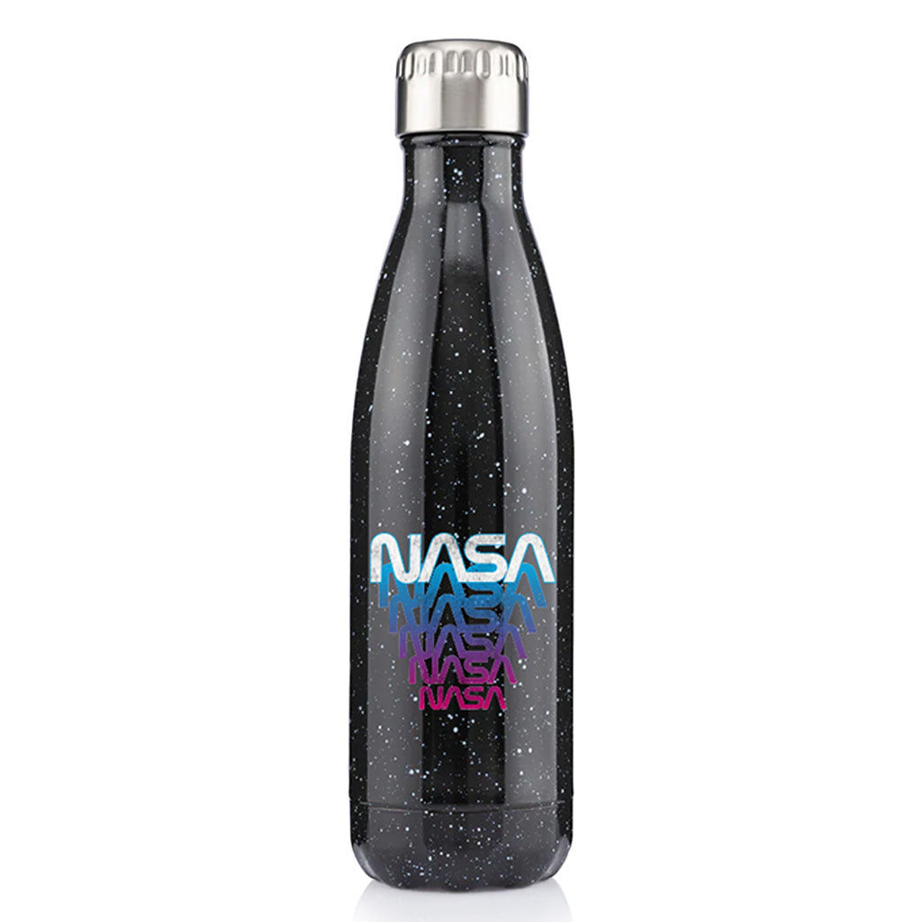 NASA Worm Logo Water Bottle