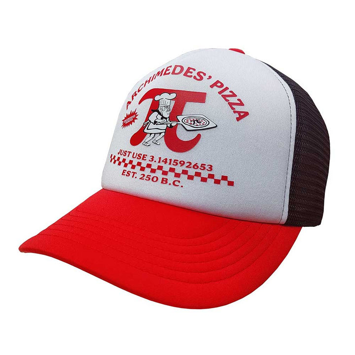 Archimedes' Pizza Pi Trucker Hat