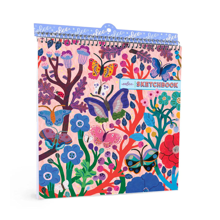 Butterflies Square Sketchbook