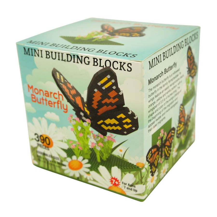 Monarch Butterfly Mini Building Blocks