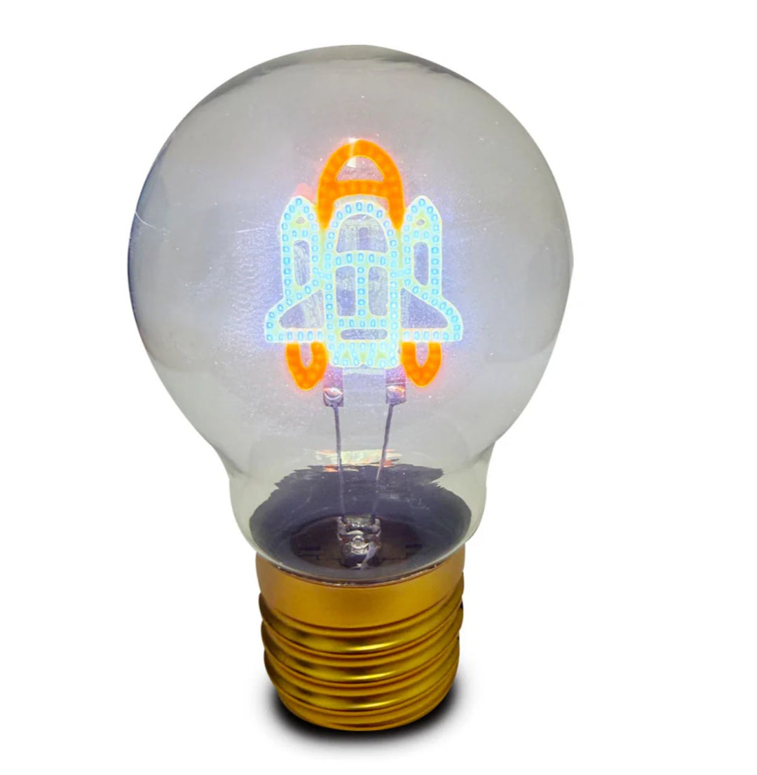 Spaceship LED Lightbulb