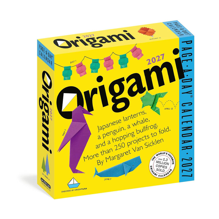 Origami Page-A-Day® Calendar 2027: More Than 250 Projects to Fold!