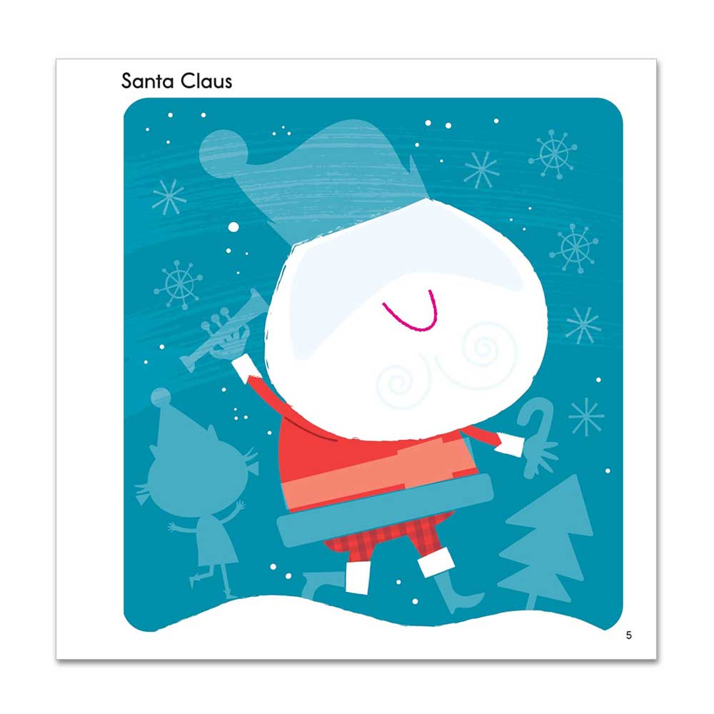 First Fun Sticker Painting: Christmas: 12 Colorful Scenes to Create (Happy Fox Books) Screen-Free Holiday Paint-by-Sticker Activity