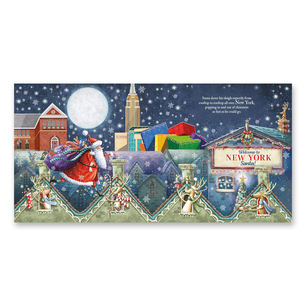Santa Is Coming to New York: A Christmas Adventure Tale
