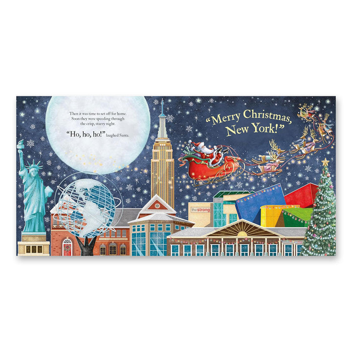 Santa Is Coming to New York: A Christmas Adventure Tale