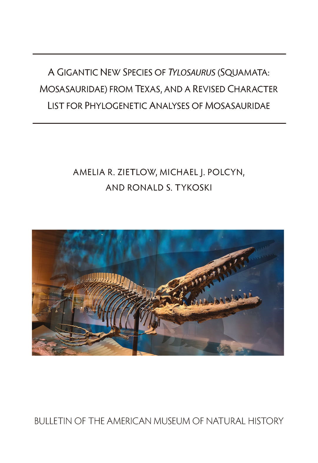 B482 (2026) Amelia R. Zietlow, Michael J. Polcyn and Ronald S. Tykoski
