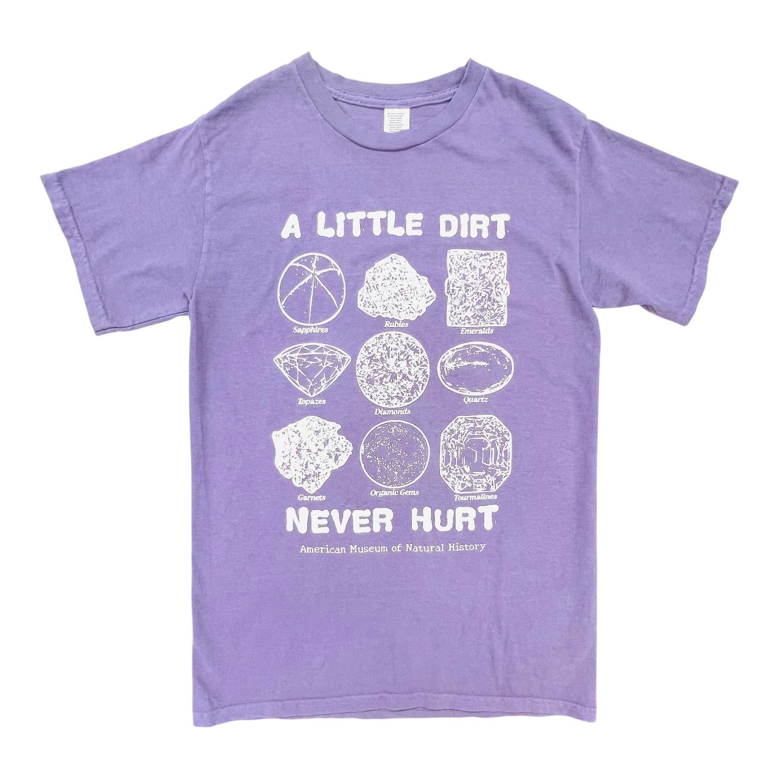 Adult AMNH Purple Dirt Dye T-Shirt | AMNH Shop