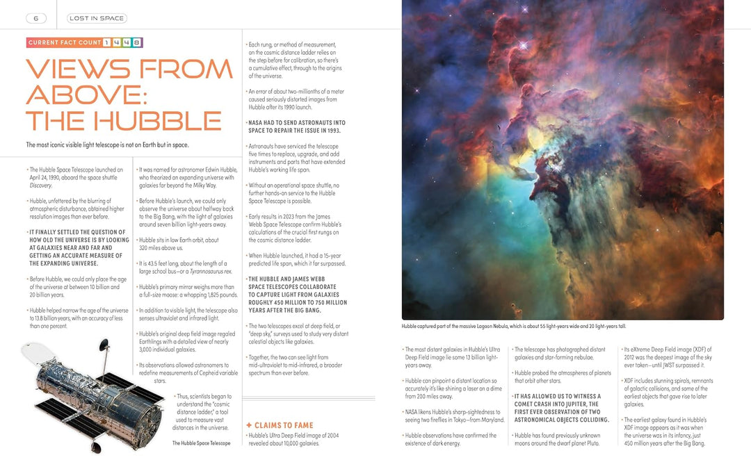 Lost in Space: 5,000 Facts for Navigating the Universe - Signed Harcover