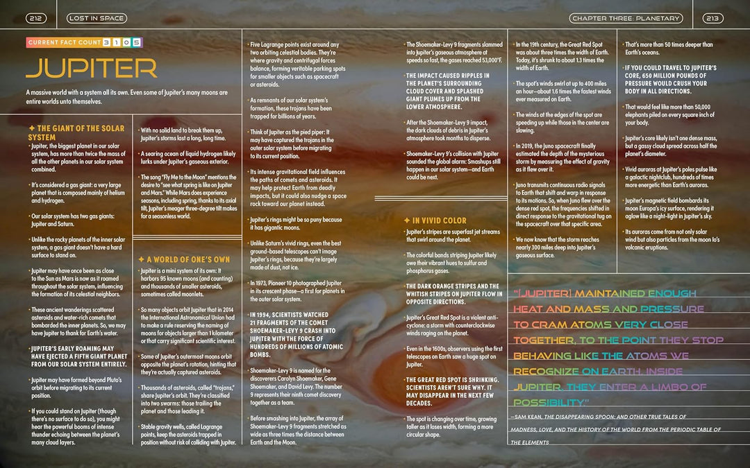 Lost in Space: 5,000 Facts for Navigating the Universe - Signed Harcover