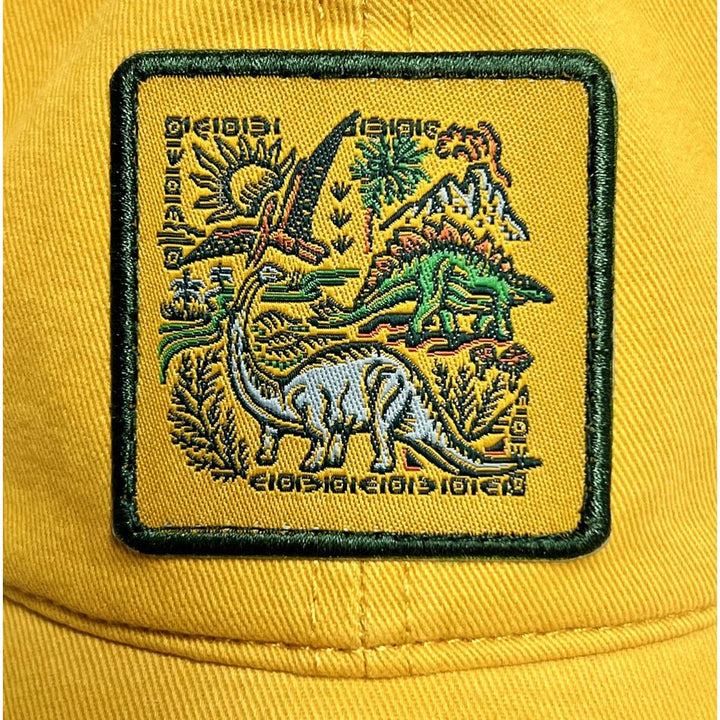 Adult AMNH Gold Dino Roam Cap  Patch