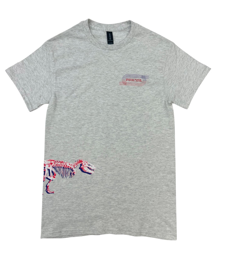 Adult AMNH Wrap Around Pop Art Dinosaur T-Shirt