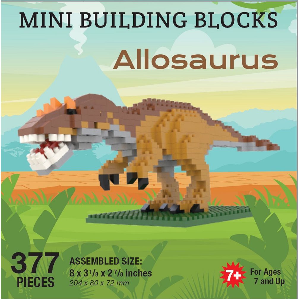 Mini Building Blocks Allosaurus