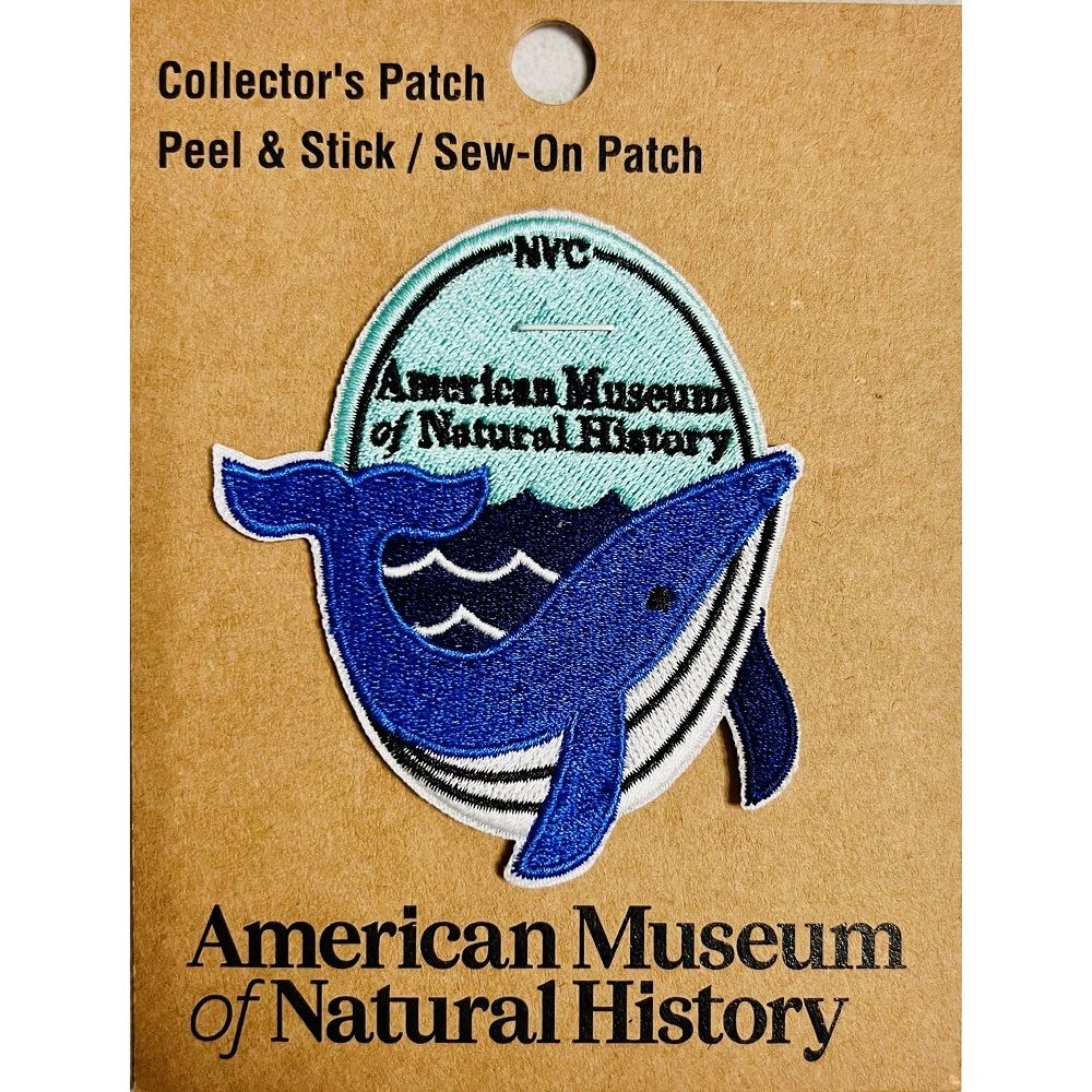 American Museum of Natural History Blue Whale Stick-On Patch