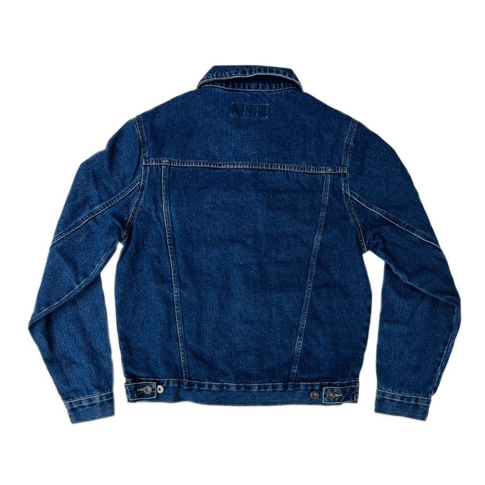 Adult AMNH Denim Patch Jacket Back