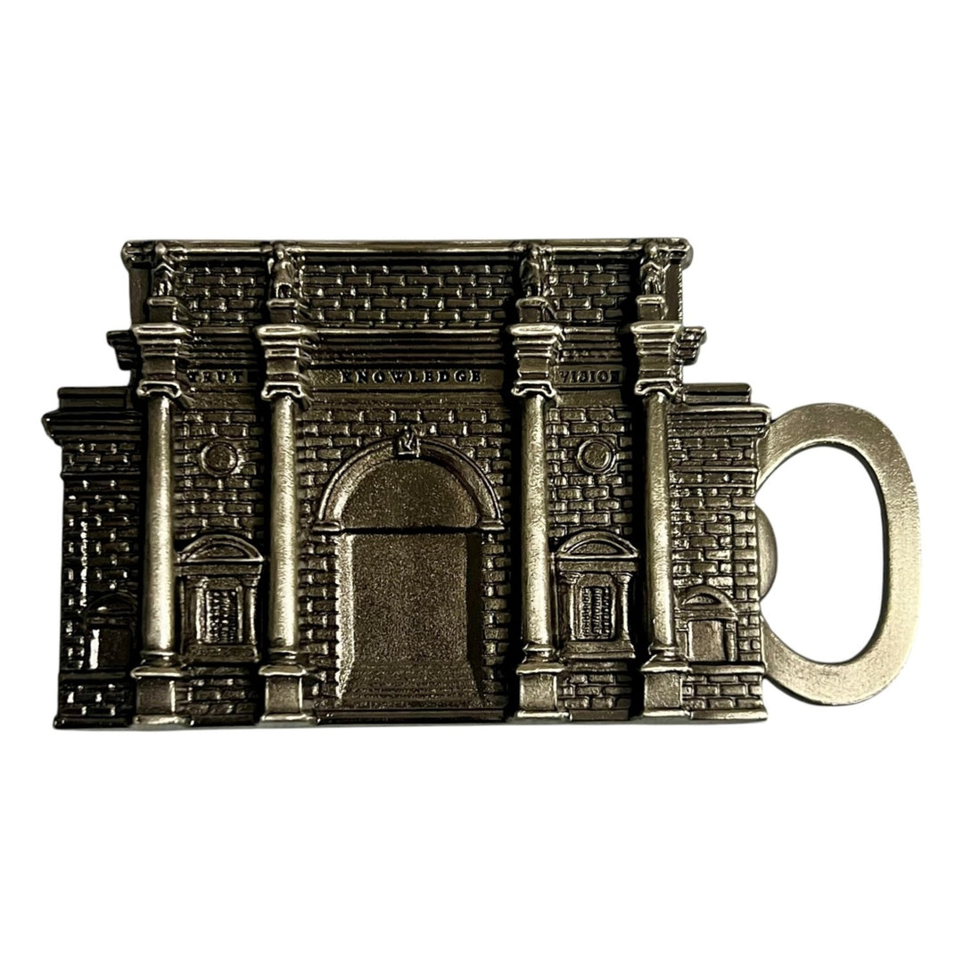 Bronze Plated AMNH Facade Bottle Opener Magnet