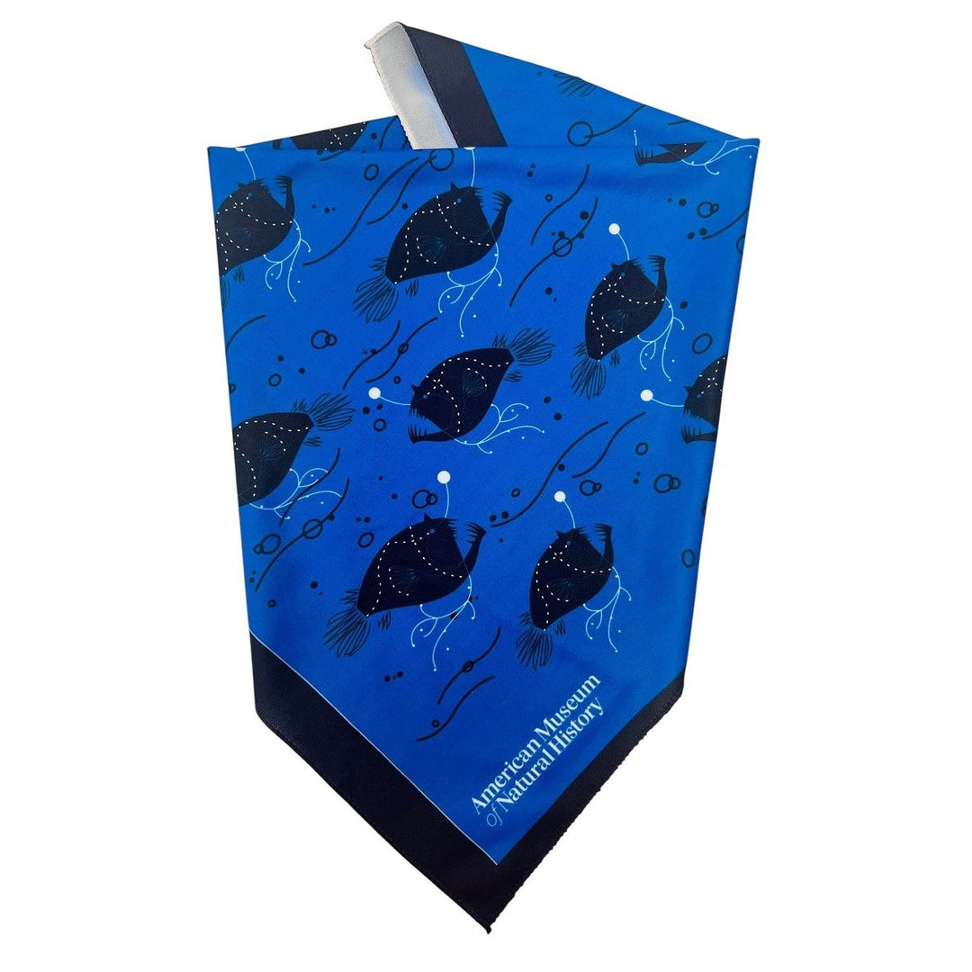 AMNH Anglerfish Square Bandana Scarf