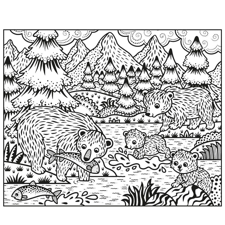 Animals Magic Painting Book 4