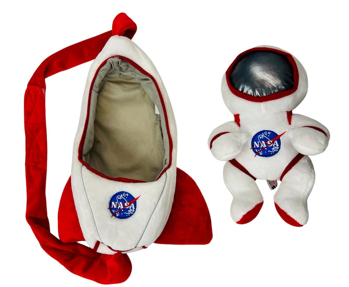 Plush Swaddle Baby Astronaut Doll in Rocket Ship