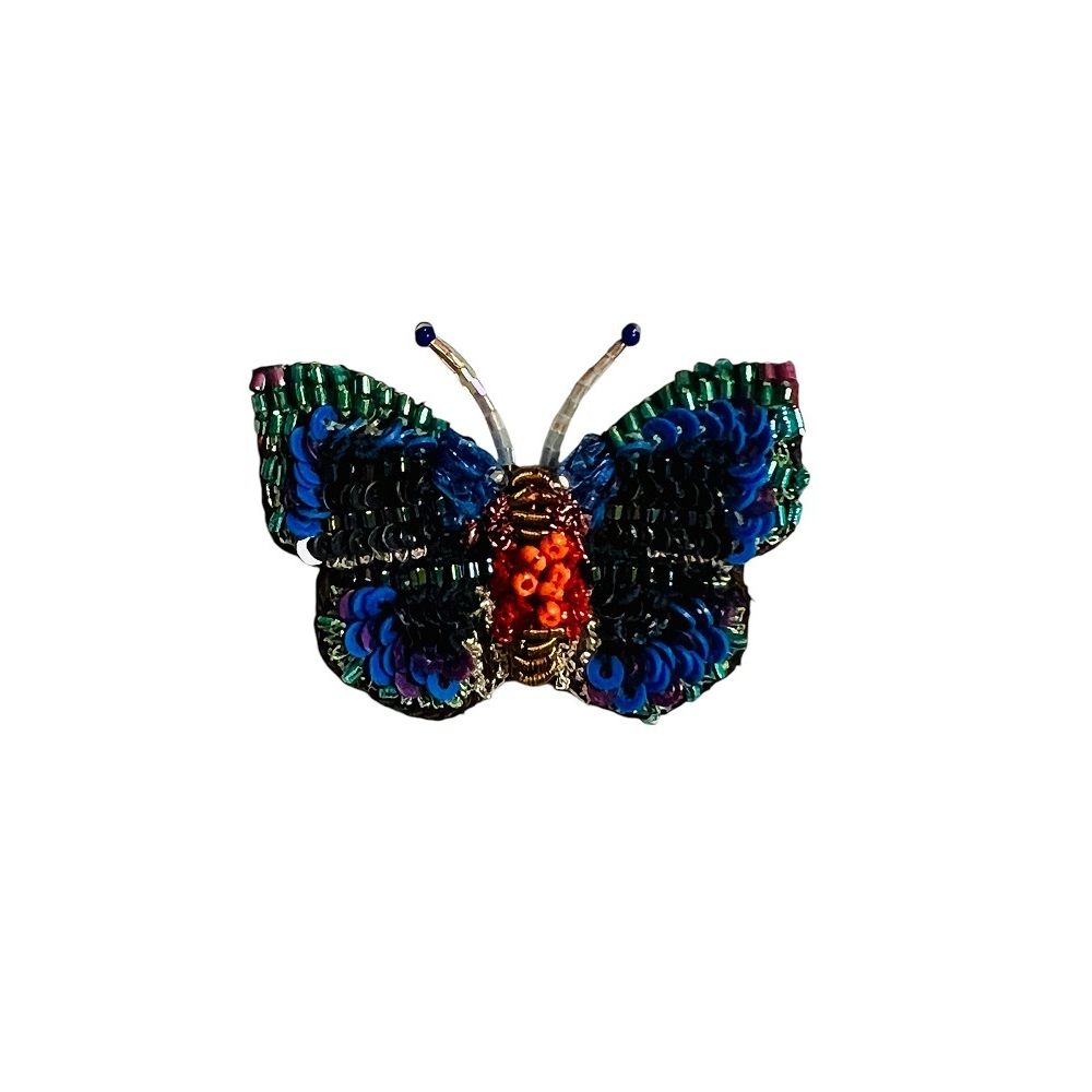 Assorted Beaded Butterfly Pins small