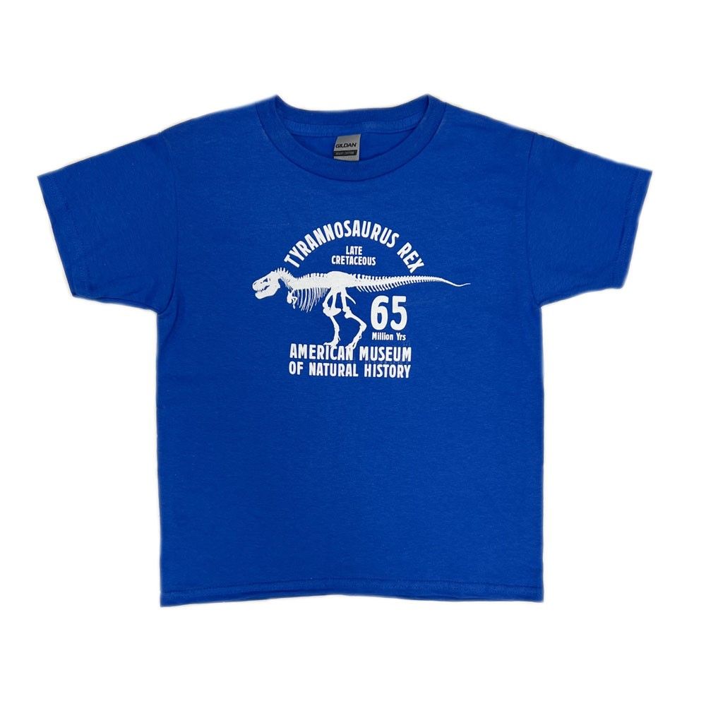 Youth Royal Blue Tyrannosaurus Rex T-Shirt