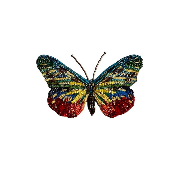 Assorted Beaded Butterfly Pins lg
