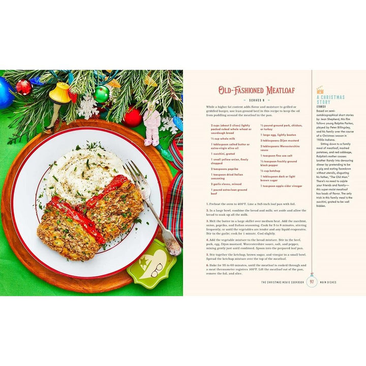 The Christmas Movie Cookbook meatloaf