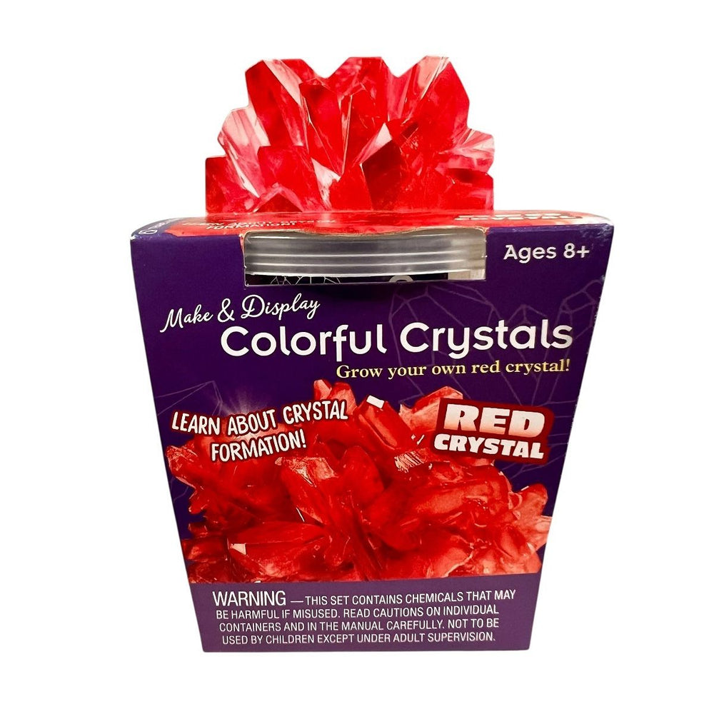 Asst. Colorful Crystals Grow Kit red
