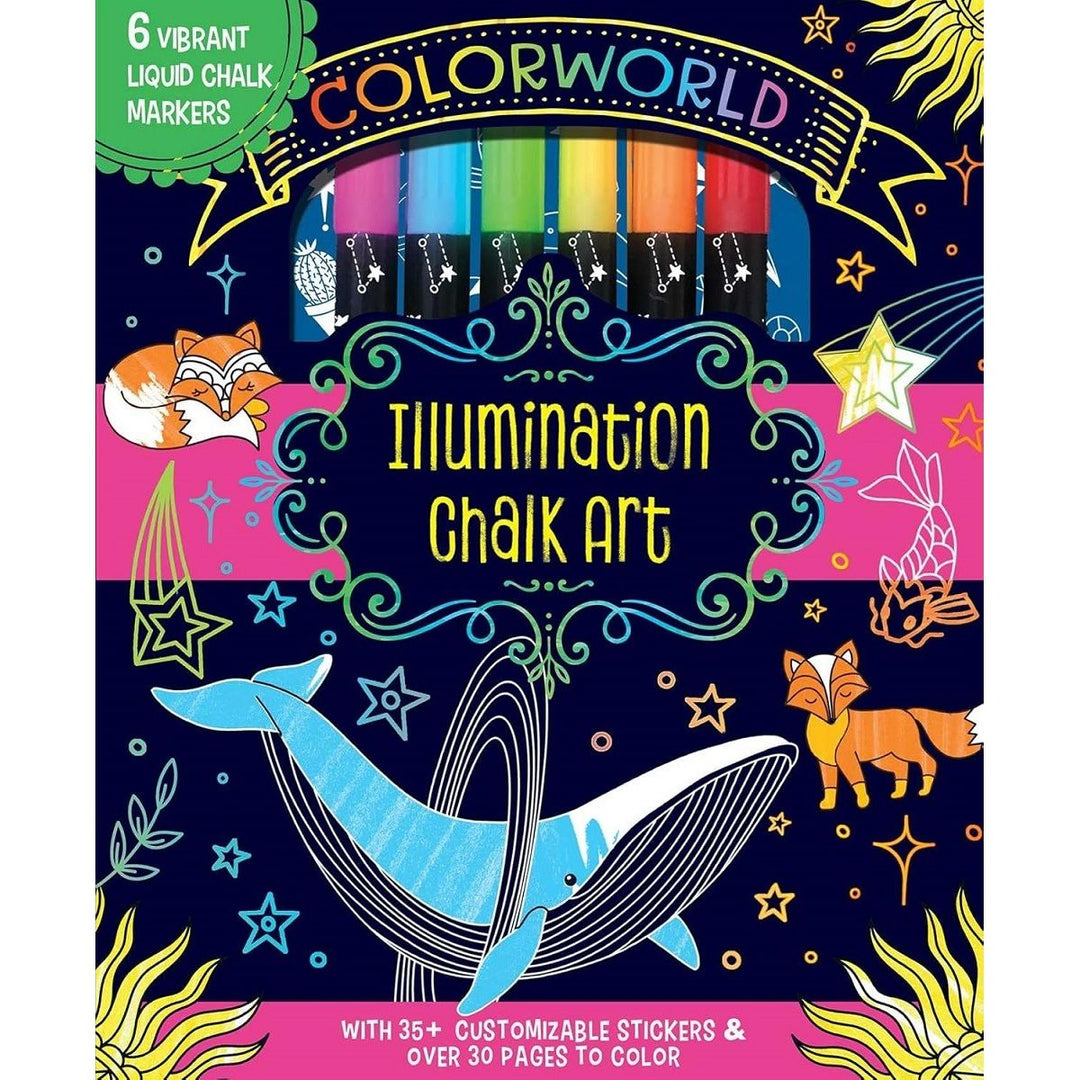Colorworld Illumination Chalk Art