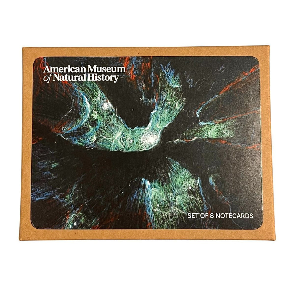 Set of 8 Notecards of Scenes from the Museum's Space Shows