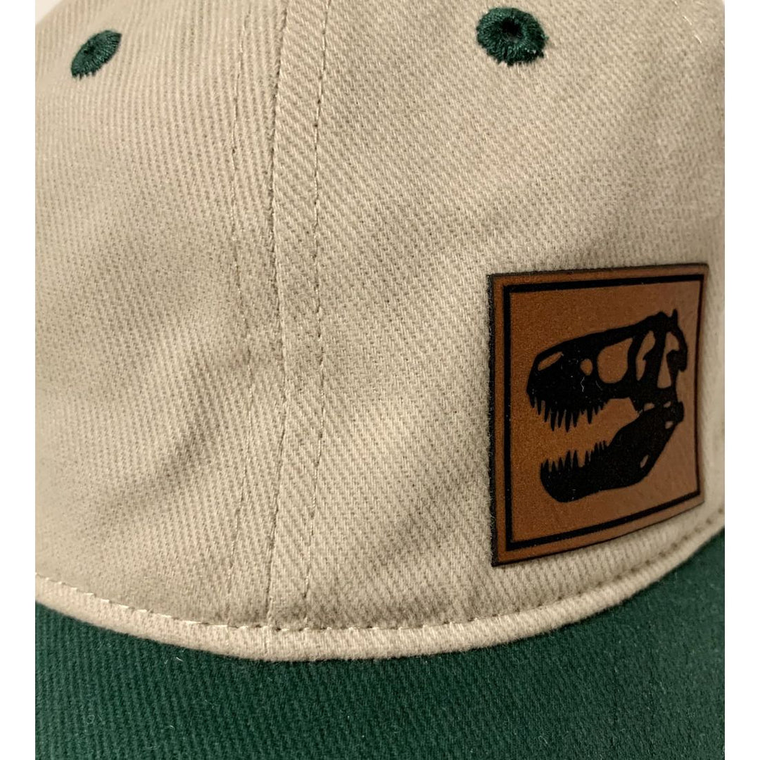 Two-Tone T.Rex Skull Patch Cap