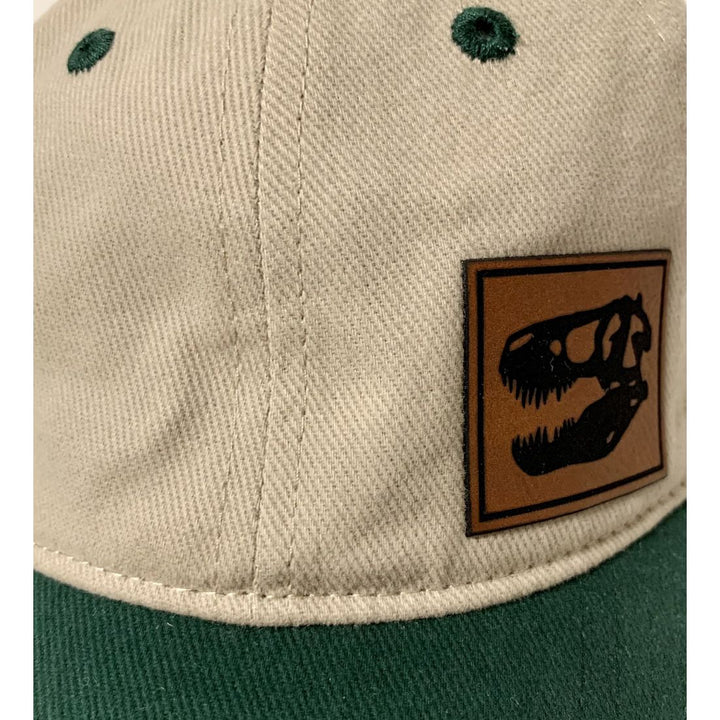 Two-Tone T.Rex Skull Patch Cap