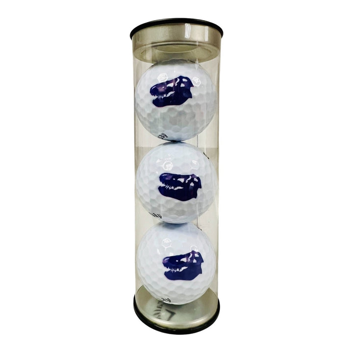 3-Pack T-Rex Skull Golf Balls