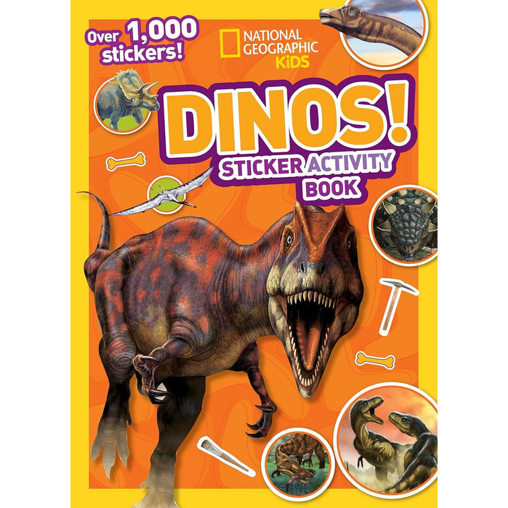 NG Kids Dinos Sticker Activity Book