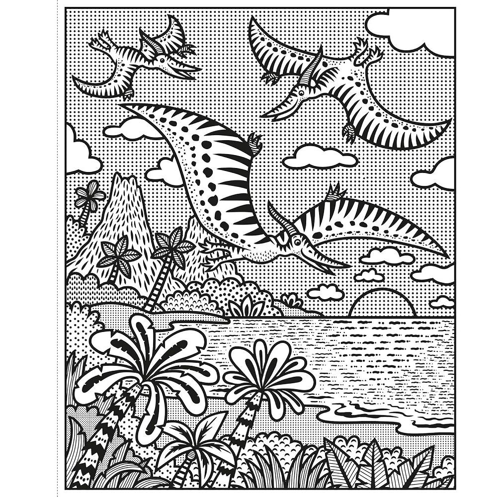 Dinosaurs Magic Painting Book page 2