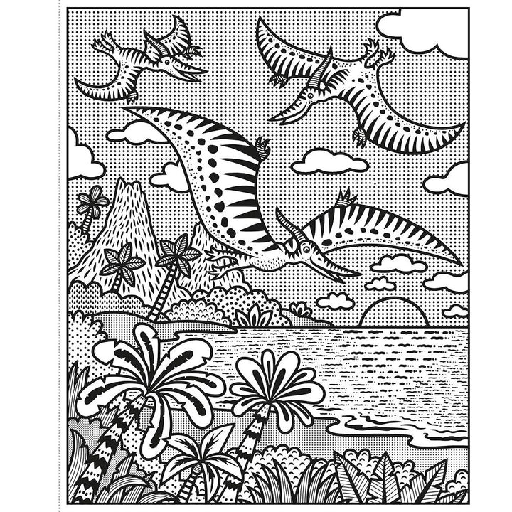 Dinosaurs Magic Painting Book page 2