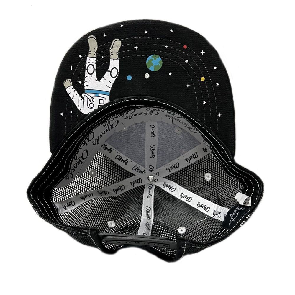Youth Astronaut Flat Bill Cap Under Bill