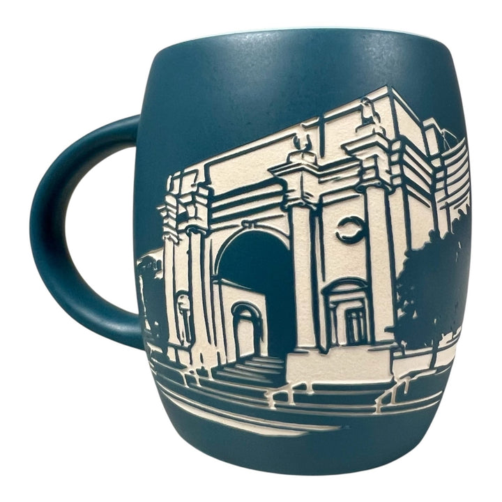 AMNH Etched Facade Ceramic Mug