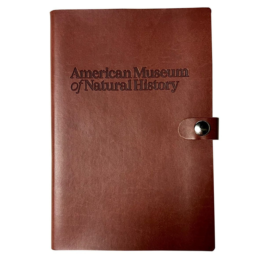 AMNH Vegan Leather Lined Journal