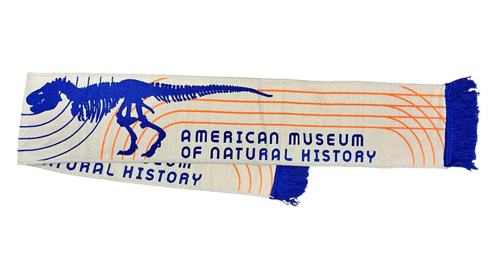 Exclusive AMNH NYC Dinosaur Soccer Scarf