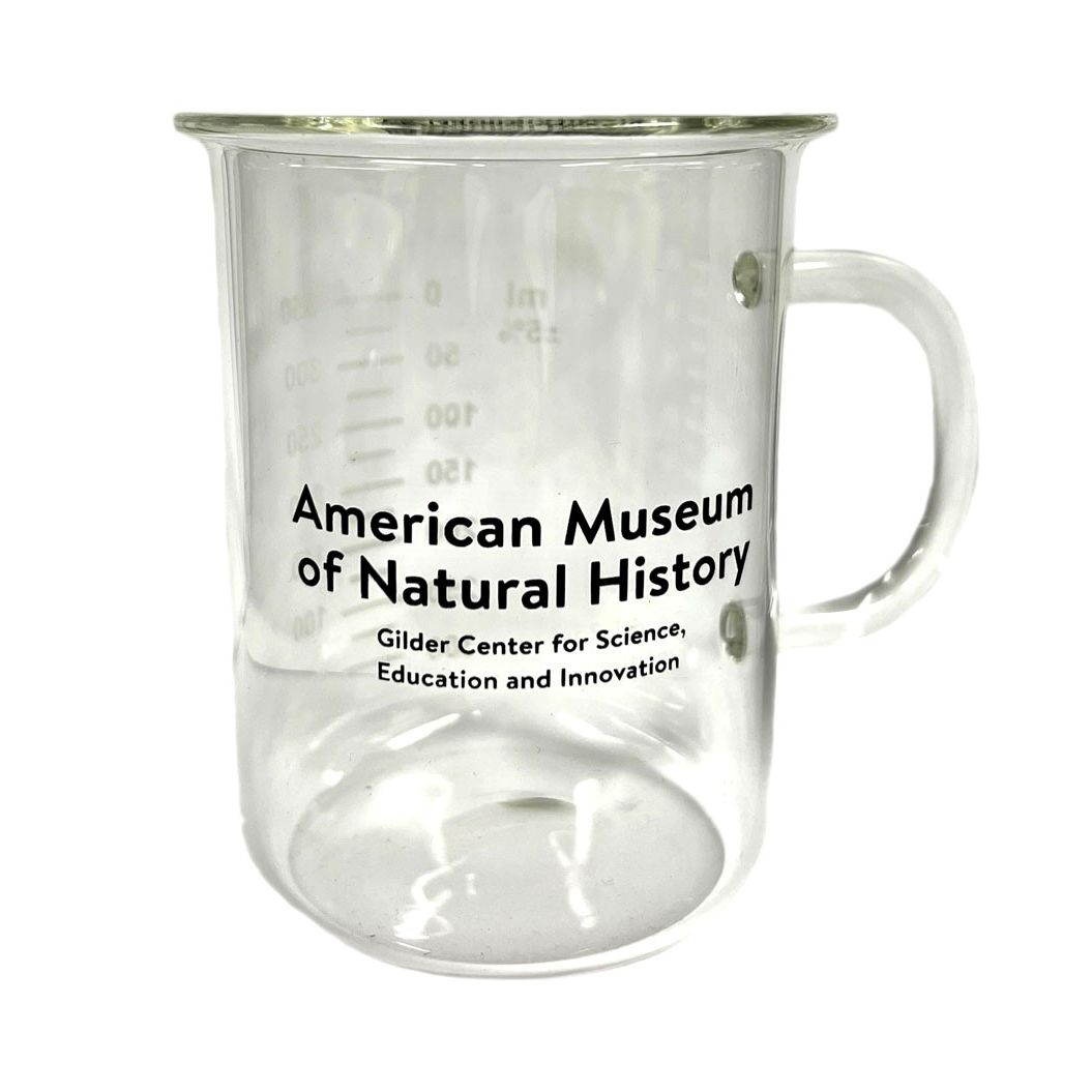 AMNH Gilder Center Glass Beaker Mug
