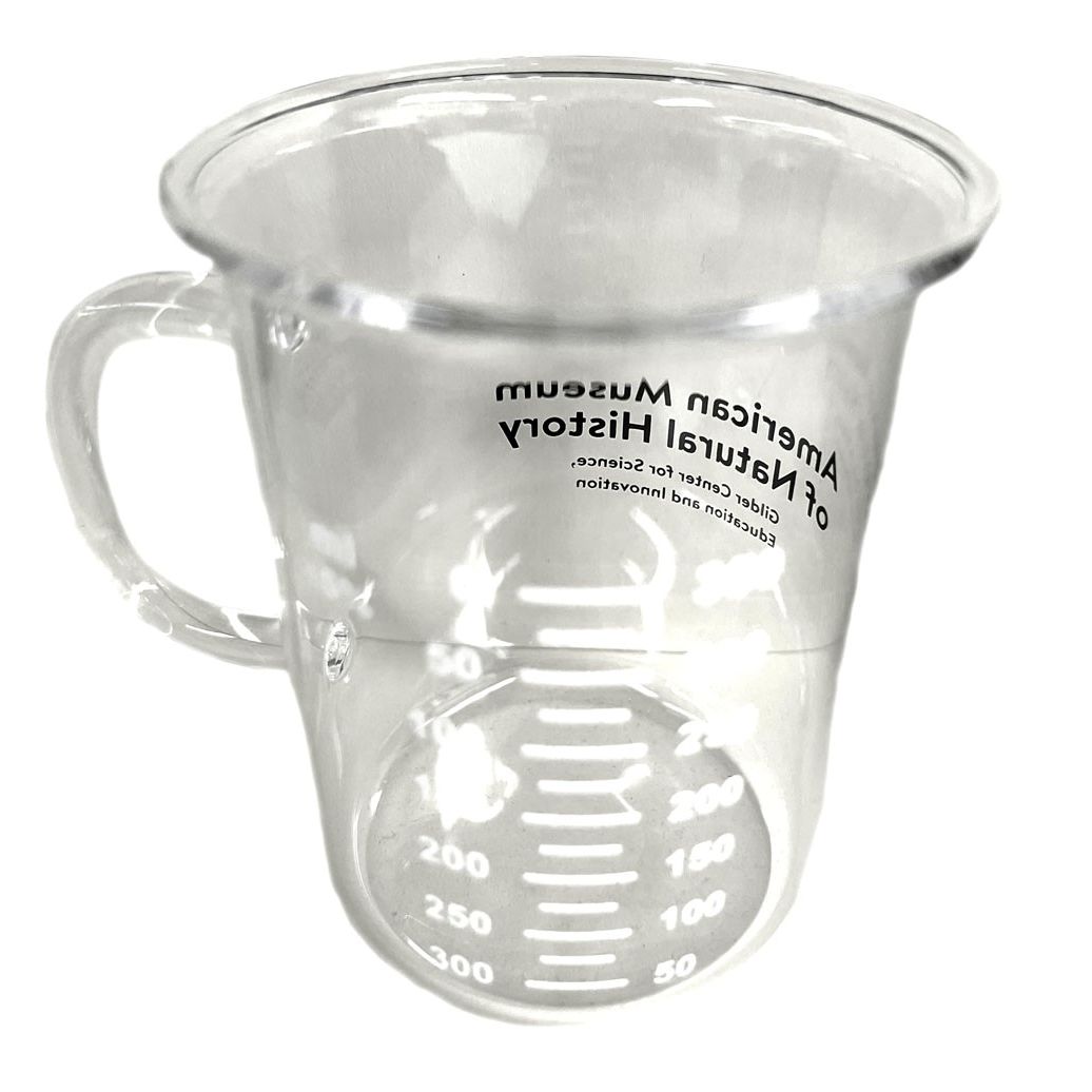 AMNH Gilder Center Glass Beaker Mug Reverse