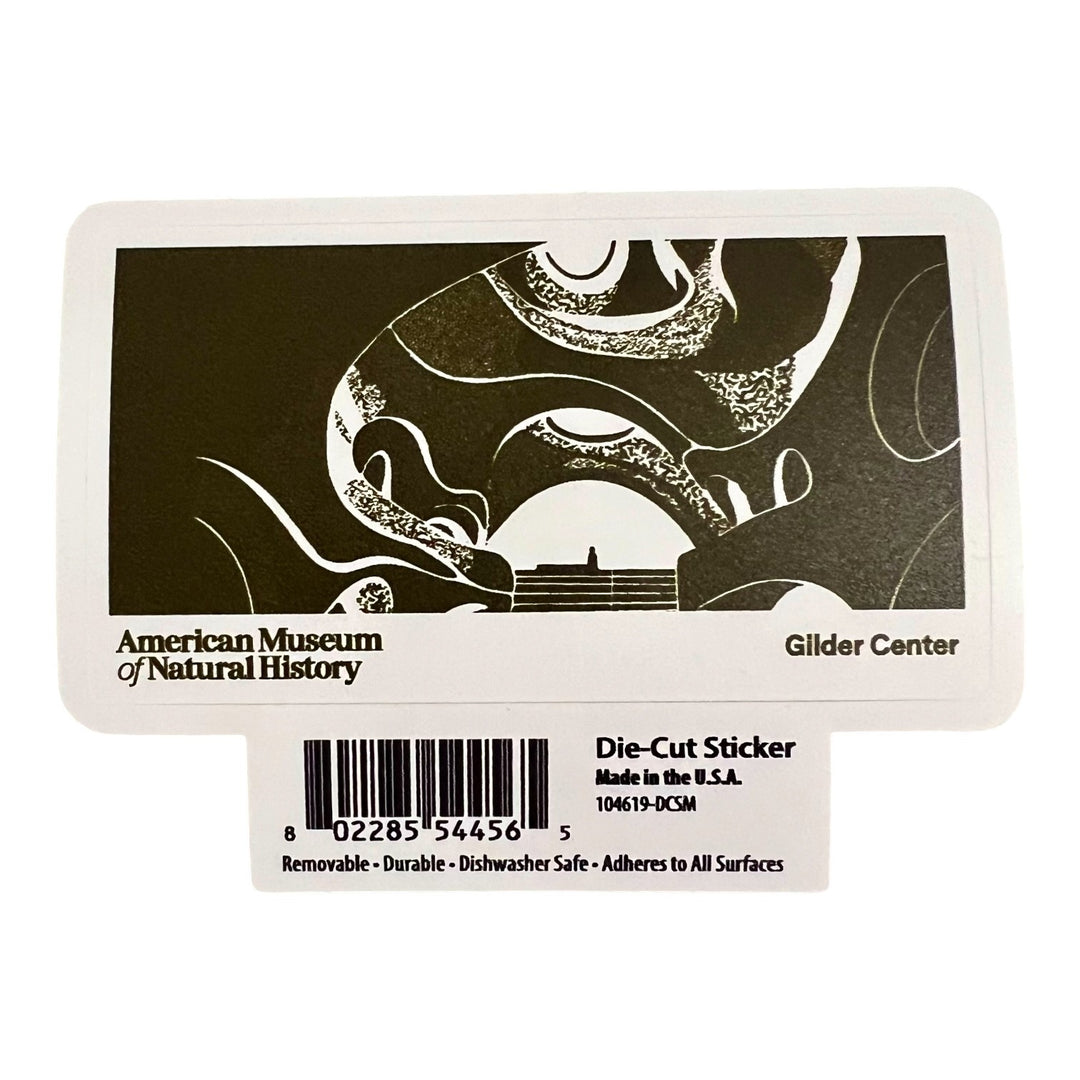 AMNH Gilder Center Atrium Die-Cut Sticker