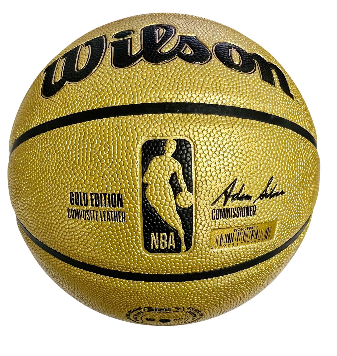Exclusive Wilson Gold Dino Skull Basketball
