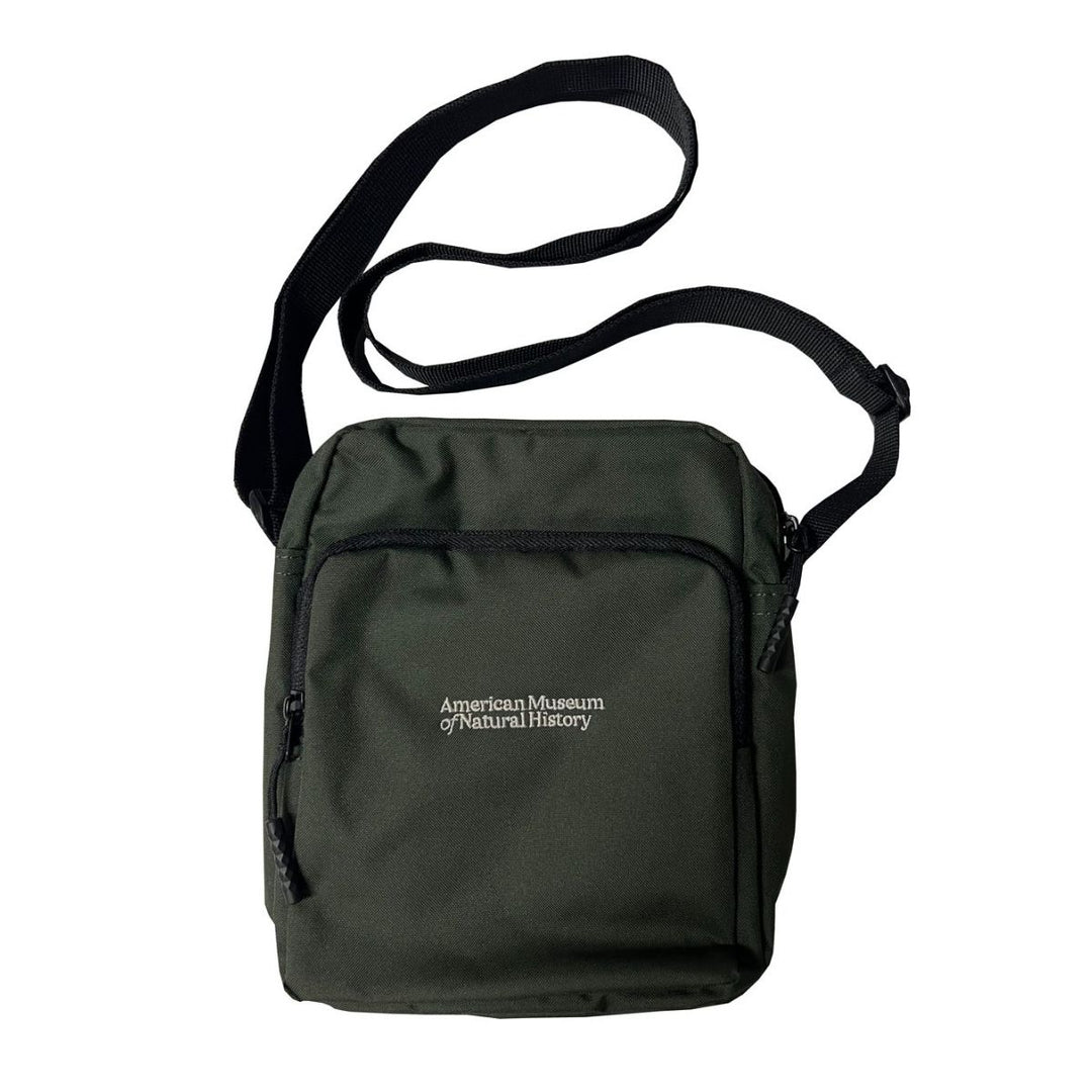 AMNH Olive Green Crossbody Bag