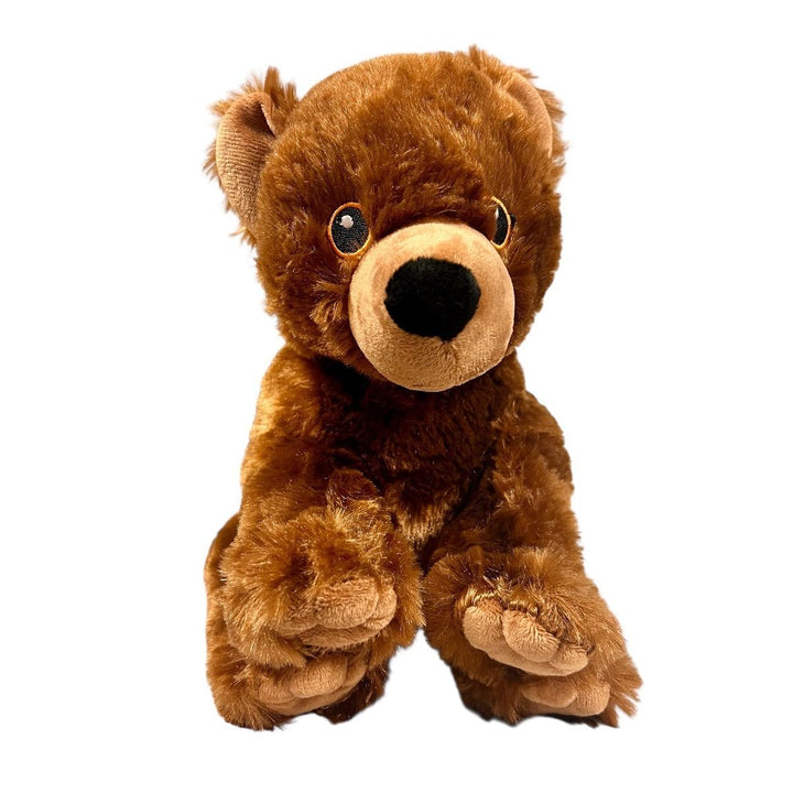 Plush Eco-Friendly Grizzly Bear side
